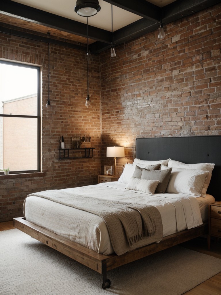 Apartment Aesthetics: Modern & Industrial Bedroom Inspiration