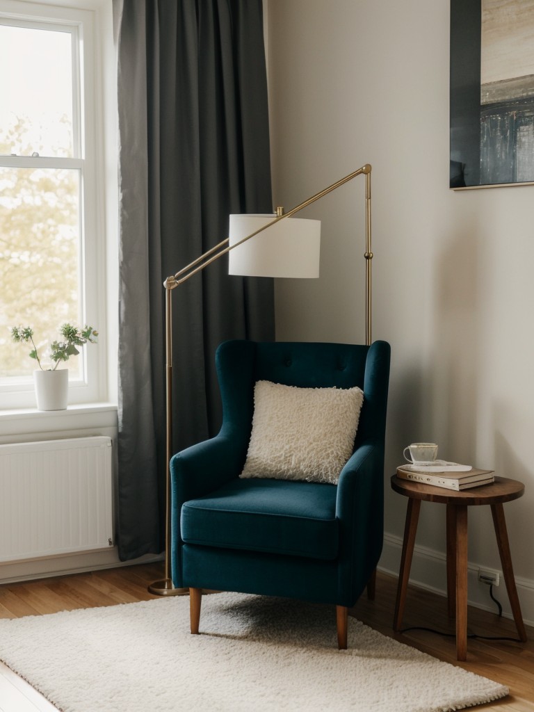 Cozy Apartment Bedroom: Create the Perfect Reading Nook!