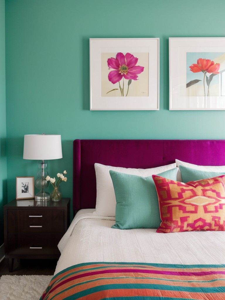 Vibrant Bedroom Decor: Add Pops of Color for an Energizing Space!