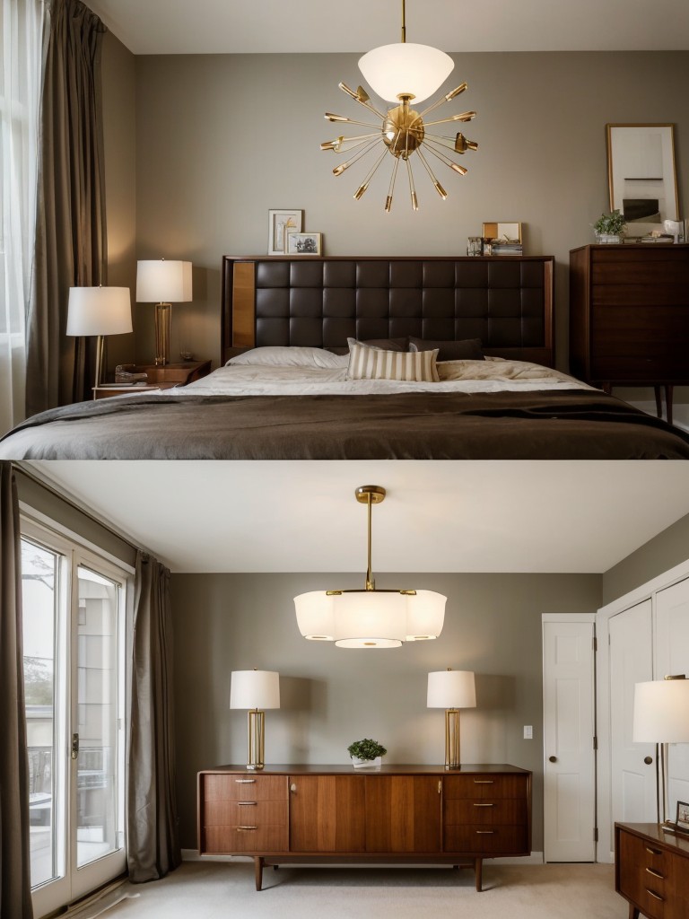 Mid-Century Magic: Elevate Your Bedroom with Retro Lighting!