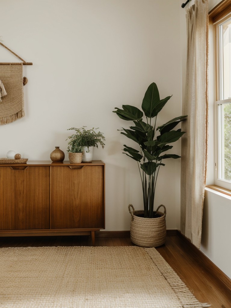 Nature-inspired Mid-Century Bedroom: Perfect your style with plants & natural materials!