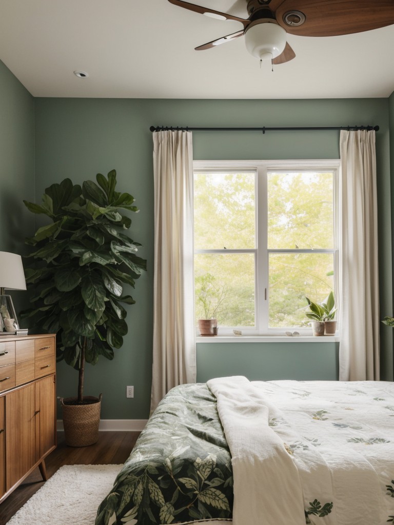 Bring Nature Inside: Create a Cozy Mid-Century Apartment!