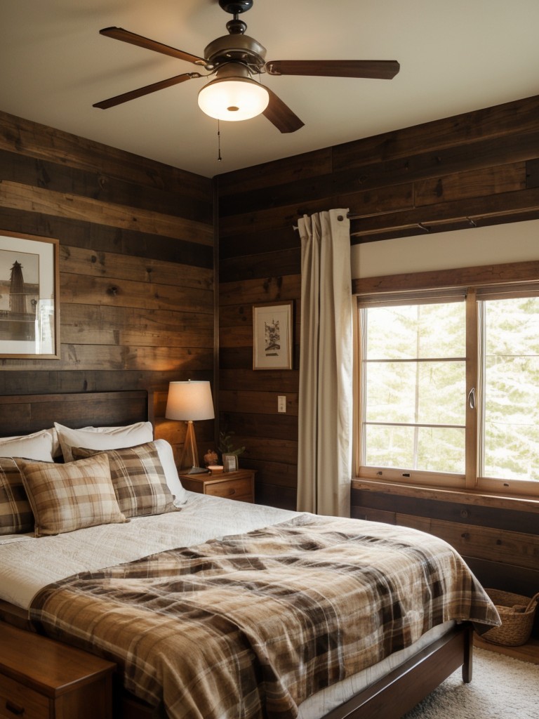 Cozy Cabin Vibes: Transform Your Bedroom into a Mid-Century Escape