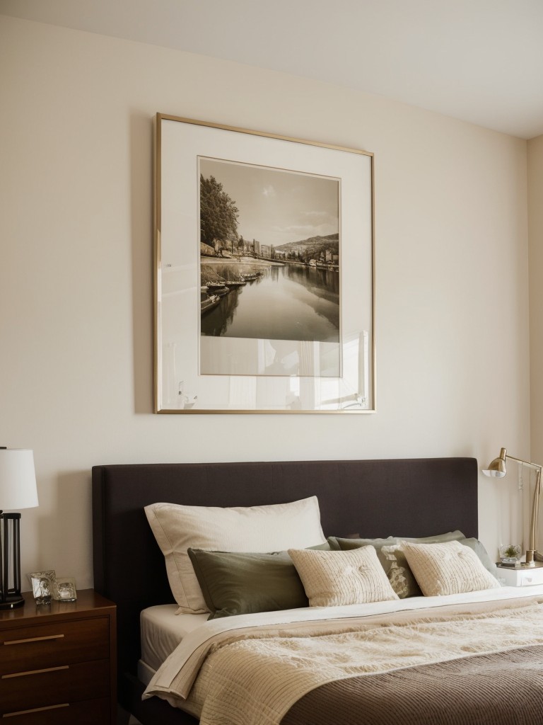 Create a Mid-Century Bedroom Oasis with Personalized Art!