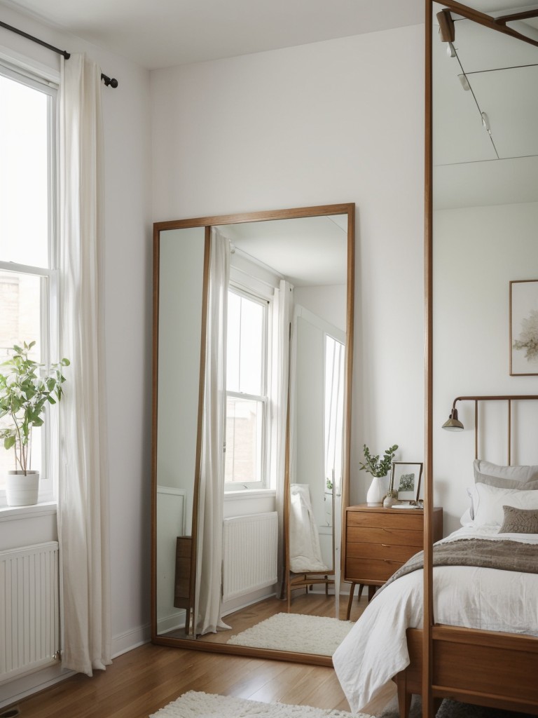 Mirror Magic: Transform Your Apartment with Mid-Century Bedroom Decor