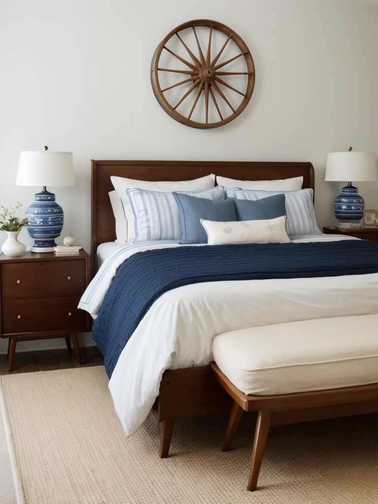 Coastal Chic: Create a Relaxing Bedroom Retreat with Nautical Decor.