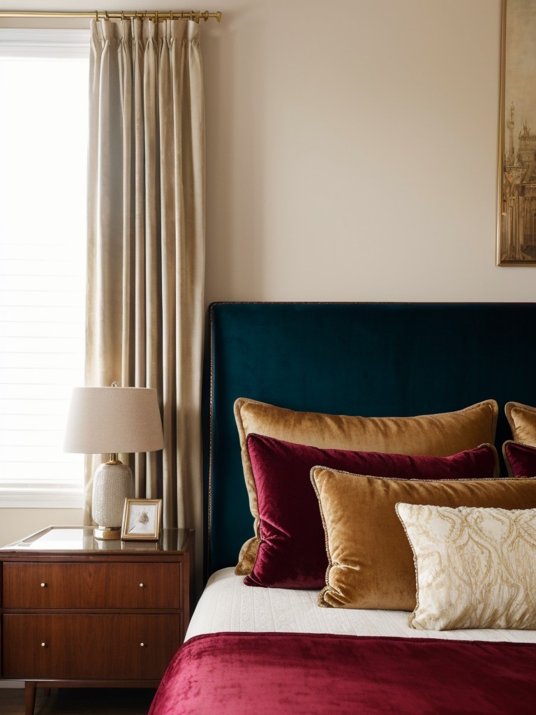 Velvet Bliss: Elevate your Bedroom with Luxurious Touches