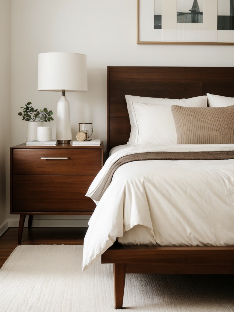 Minimalist Mid-Century Bedroom: Cozy & Sleek Ideas!