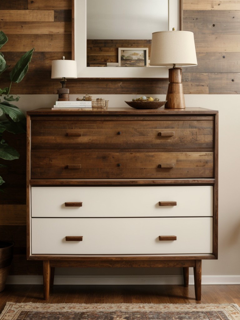 Rustic Charm: Transform Your Apartment with Mid-Century Bedroom Decor!