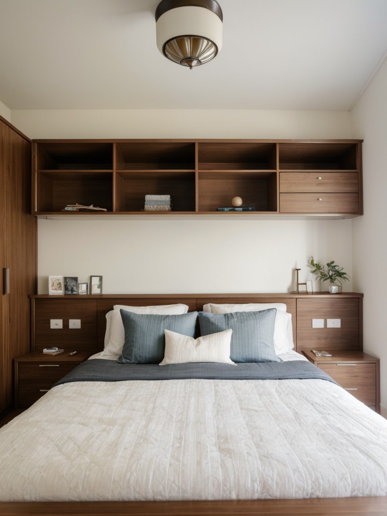 Clutter-Free Bliss: Stylish Storage Solutions for Your Apartment Bedroom