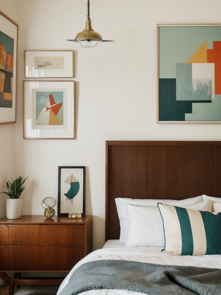 Mid-Century Charm: Elevate Your Bedroom with Modern Retro Vibes!