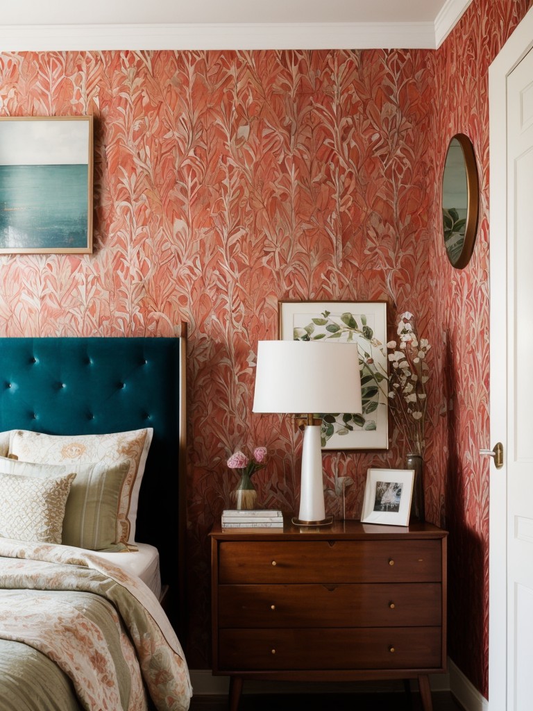 Retro Charm: Eye-catching Mid-Century Bedroom Makeover