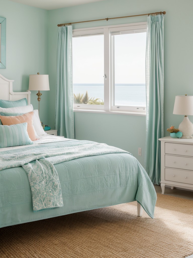 Coastal Bliss: Transform Your Apartment with Sea-Inspired Bedroom Decor!