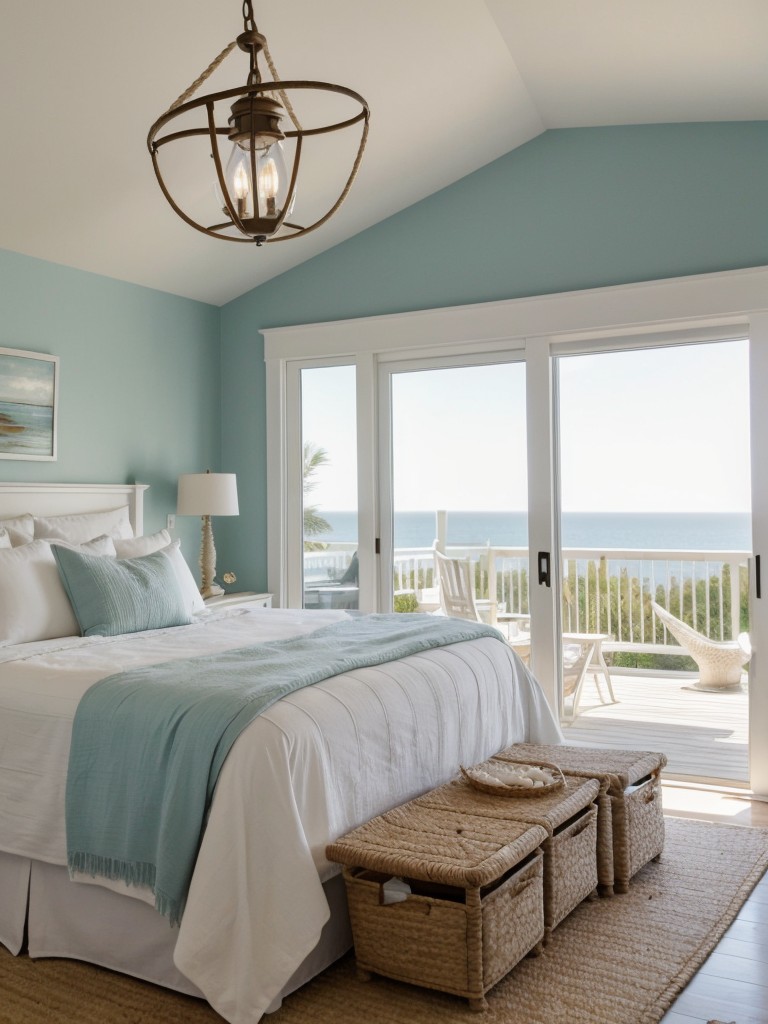 Coastal Apartment Vibes: Seaside Bedroom Decor