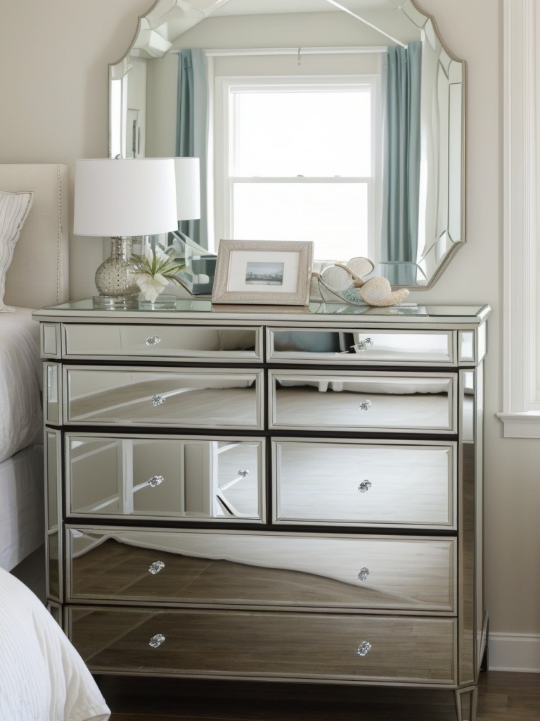 Coastal Glamour: Mirror Furniture Ideas for a Beachy Apartment