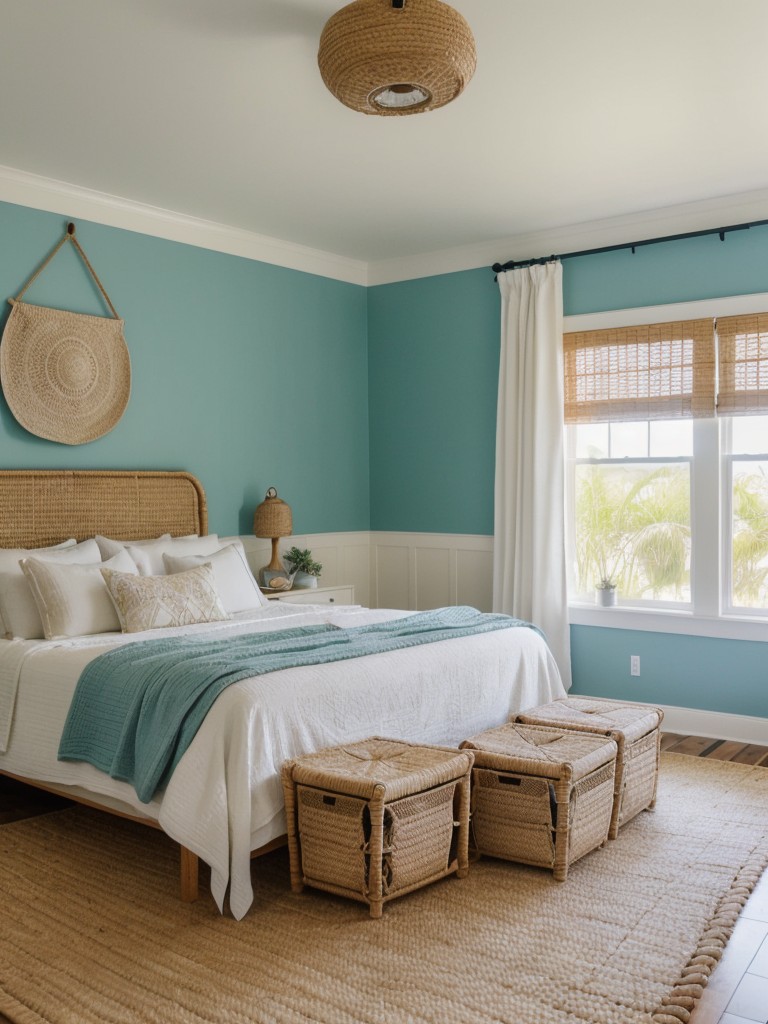 Coastal Boho Bliss: Transform Your Bedroom with Natural Materials