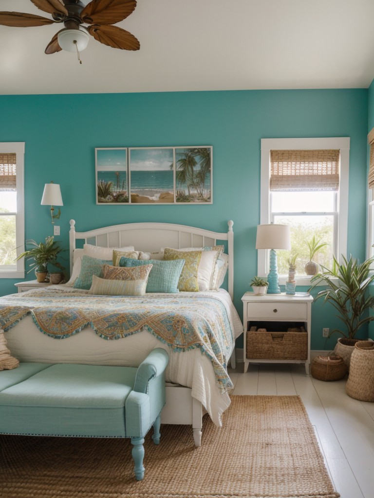 Boho vibes: Coastal bedroom inspo