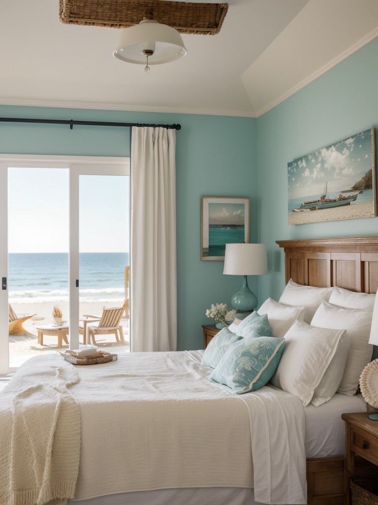 Coastal Bliss: Dreamy Bedroom Décor Ideas for Your Apartment.