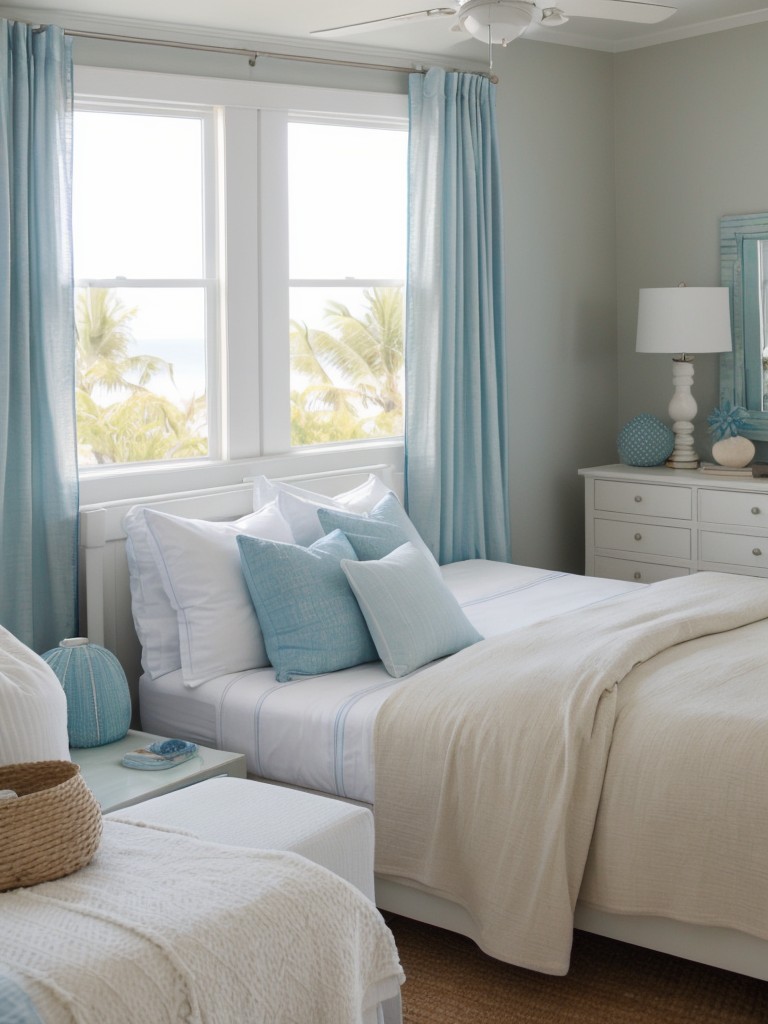 Coastal Bliss: Transform Your Apartment with Beachy Bedroom Decor!