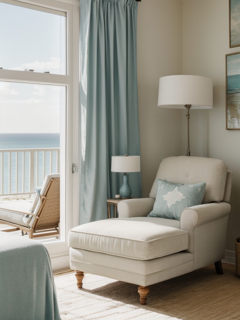 Coastal Bedroom Retreat: Stylish Decor Ideas for Your Apartment.