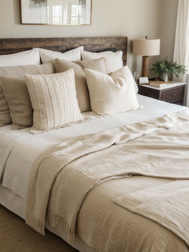 Cozy Up Your Bedroom with Stylish Textures and Pillows