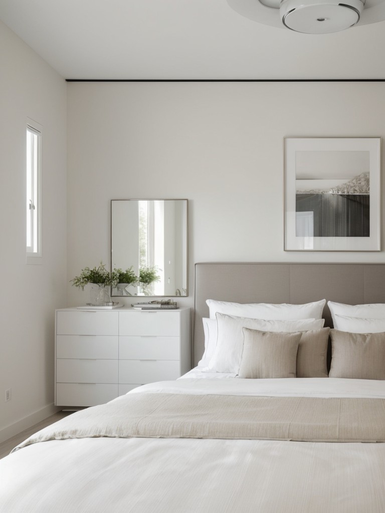 Minimalist Bedroom: Simple and Stylish Apartment Oasis