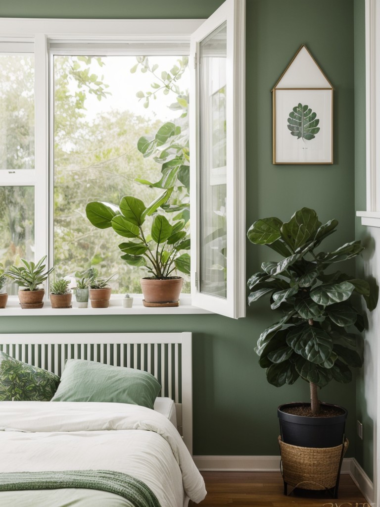 Green Up Your Apartment: Transform Your Bedroom into a Relaxing Oasis!