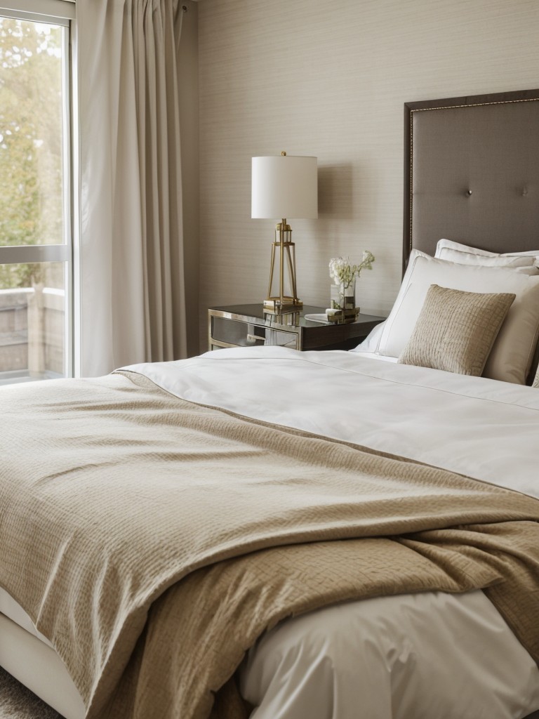 Serene Sanctuary: Elevate your bedroom with luxurious bedding