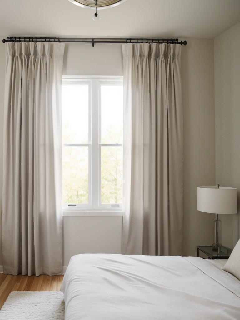 Create Your Dream Bedroom: Add Curtains for Cozy Vibes!