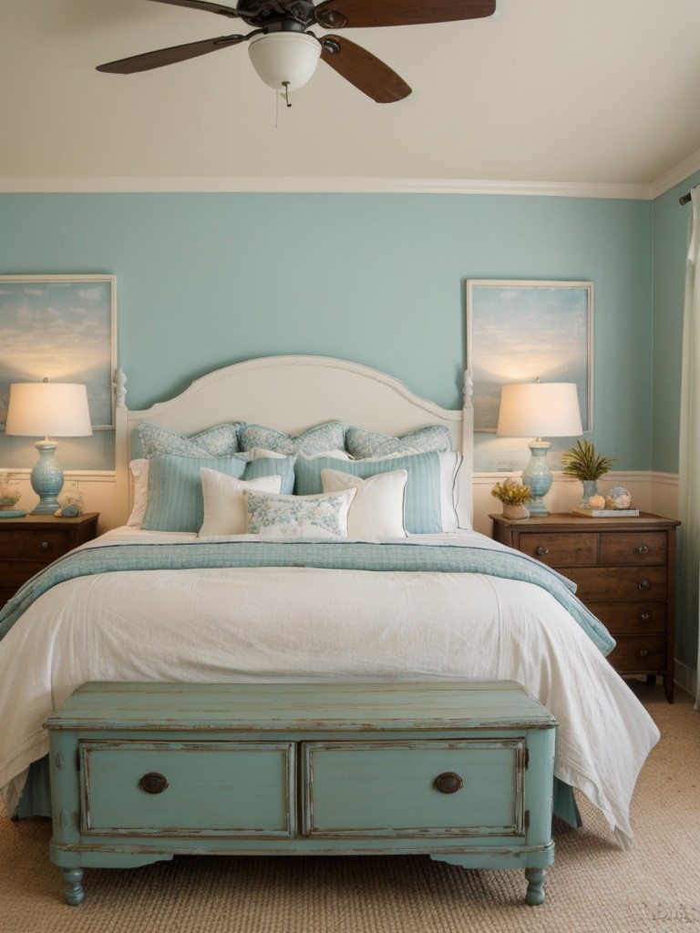 Coastal Vintage Bedroom Ideas: Bring the Beach to Your Apartment!