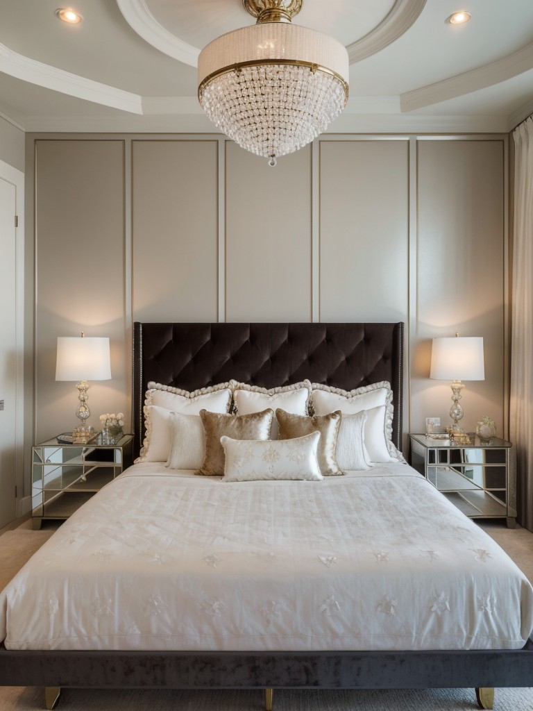 Coastal Glamour: Luxurious Touches for a Decadent Bedroom.