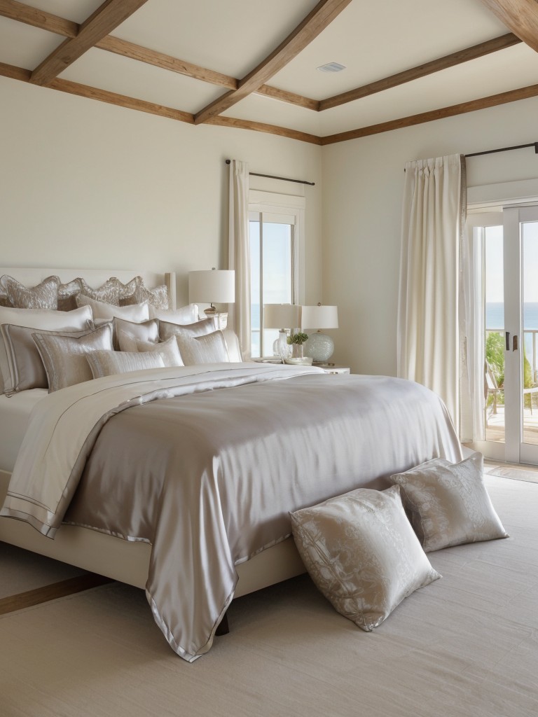 Beachy Elegance: Elevate Your Bedroom with Satin & Silk Bedding