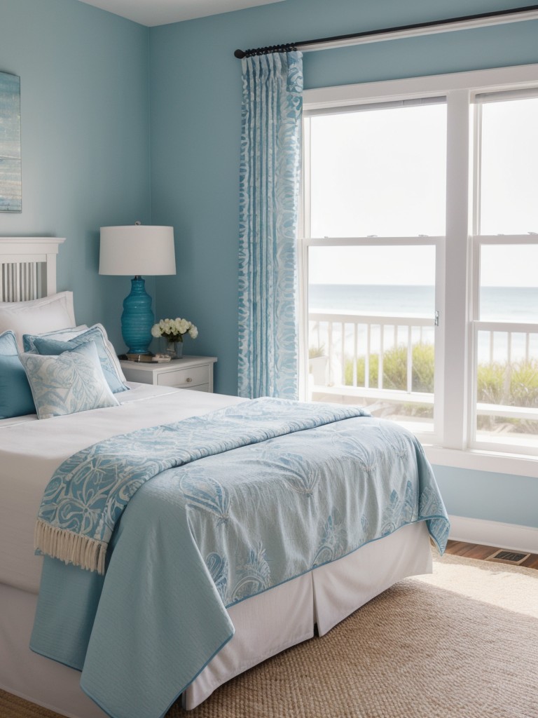 Beachy Bedroom Bliss: Elevate Your Apartment with Coastal Luxe