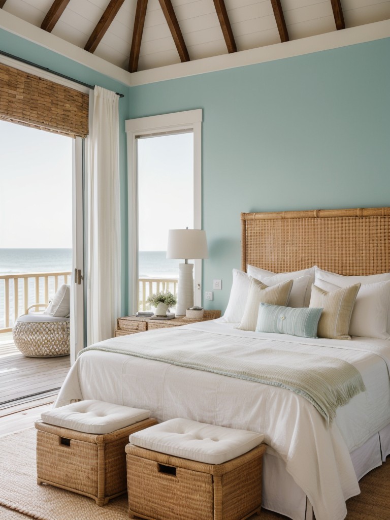 Seaside Vibes: Upgrade Your Apartment Bedroom with Beachy Decor