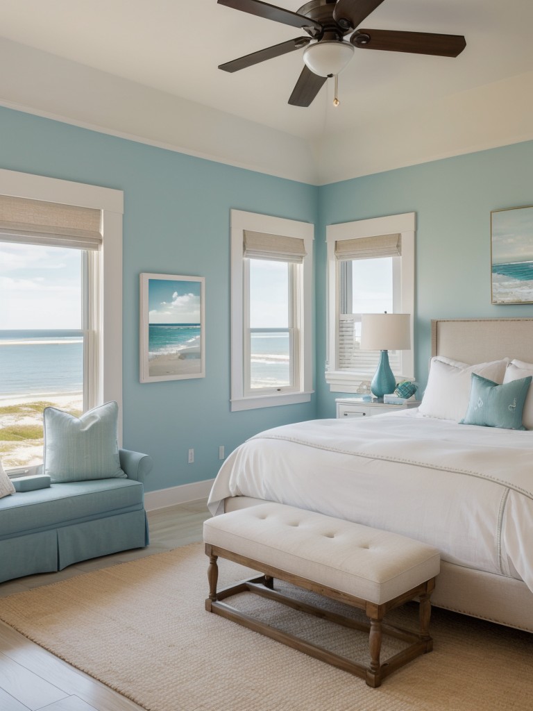 Beachy Bliss: Elevate Your Bedroom with Coastal Decor!