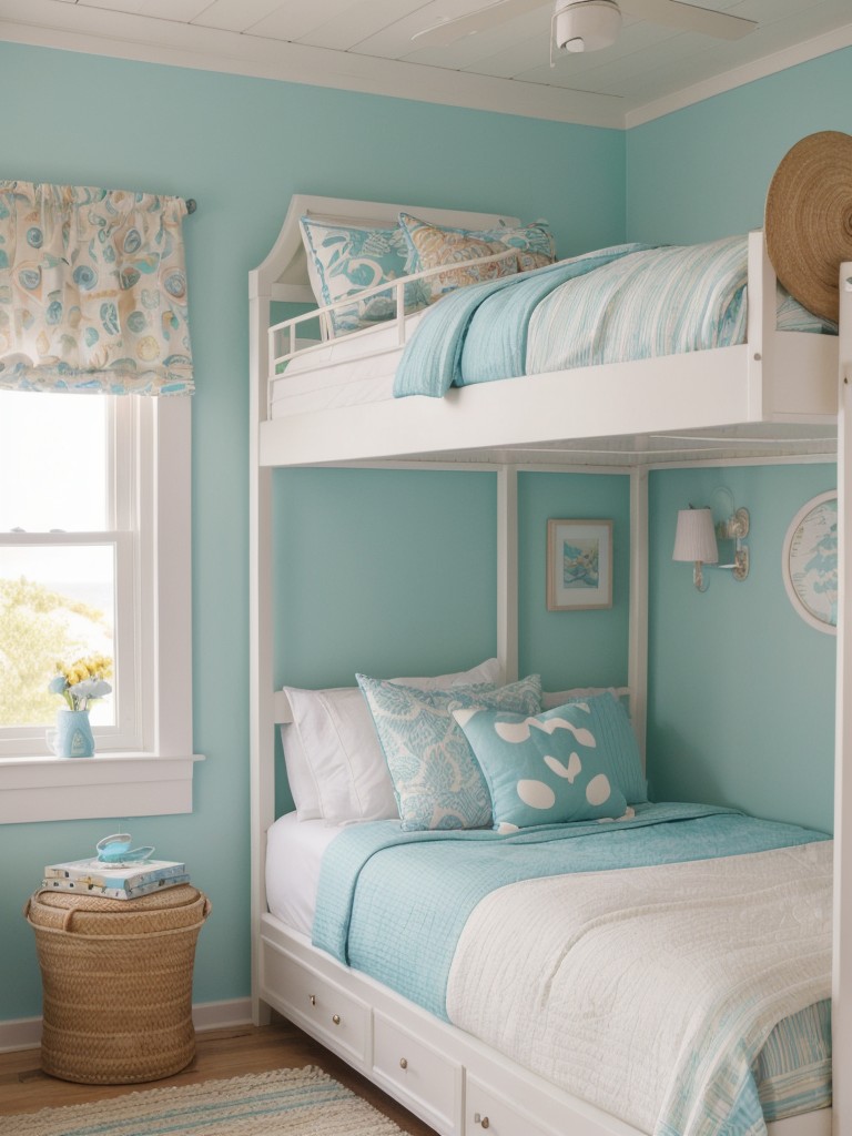 Coastal Vibes: Beach-Inspired Bedroom Ideas for Kids & Teens.