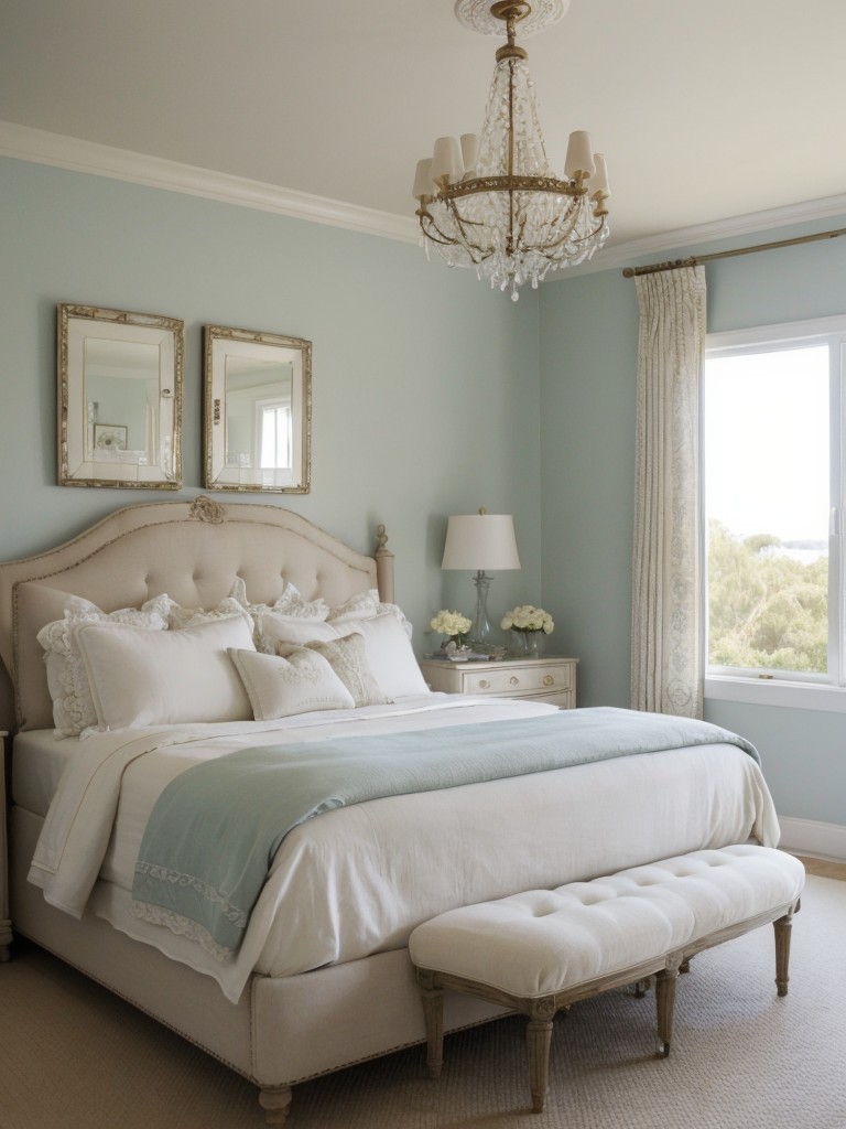 Coastal Chic: Elevate Your Apartment with French-Inspired Bedroom Décor