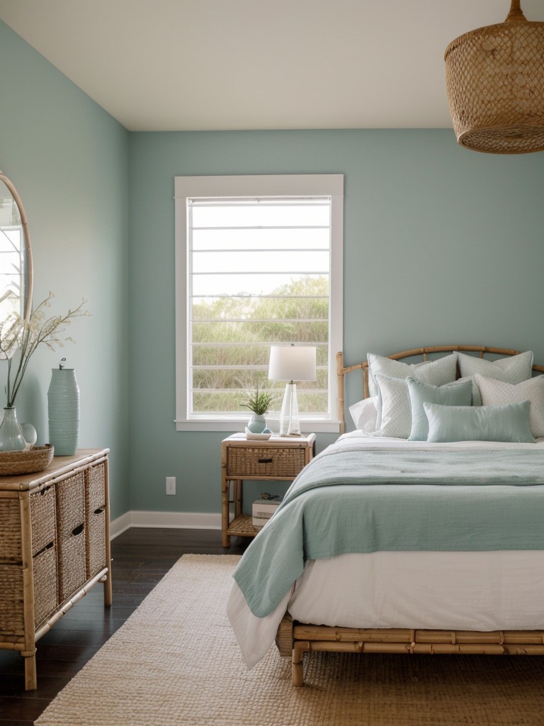 Coastal Apartment Oasis: Zen-inspired Bedroom Decor Ideas