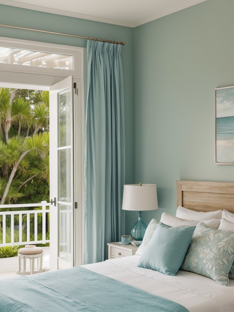 Coastal Bedroom Bliss: Turn Your Apartment into a Beach Haven with a Relaxing Water Feature