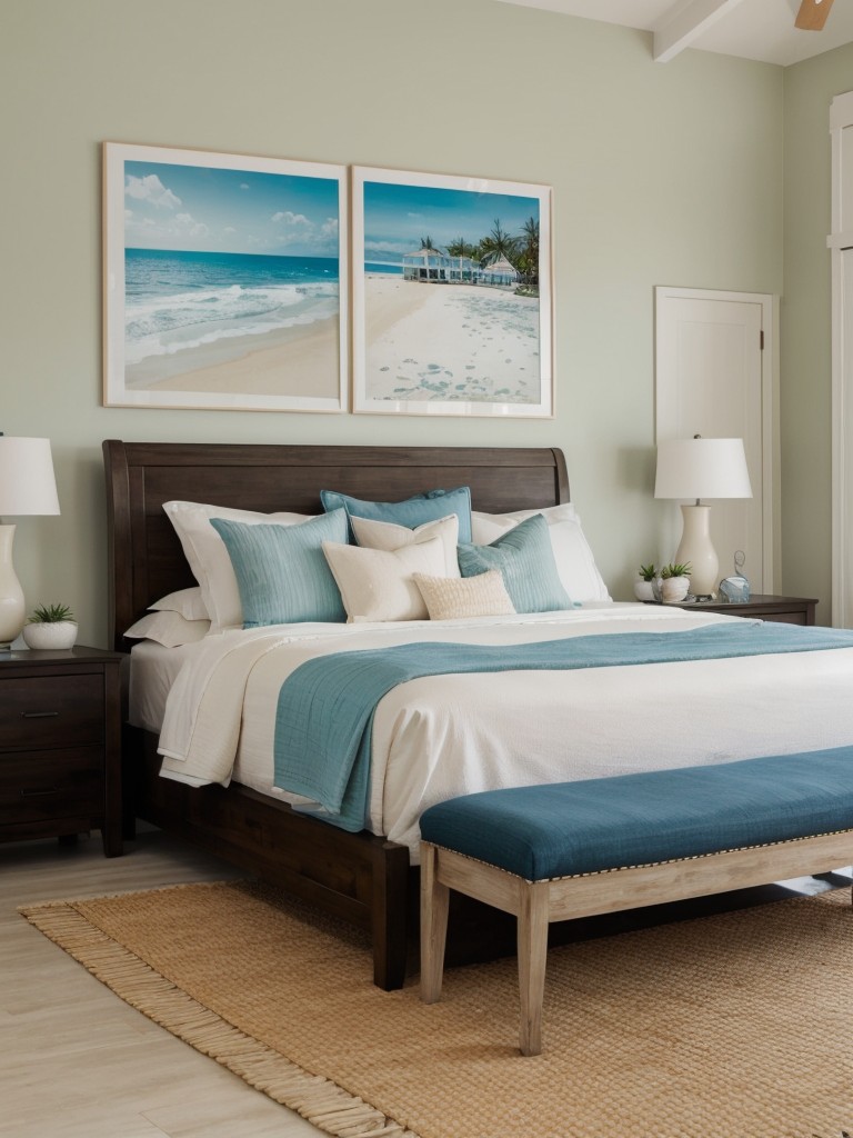 Coastal Bedroom Oasis: Beach-inspired decor for your apartment