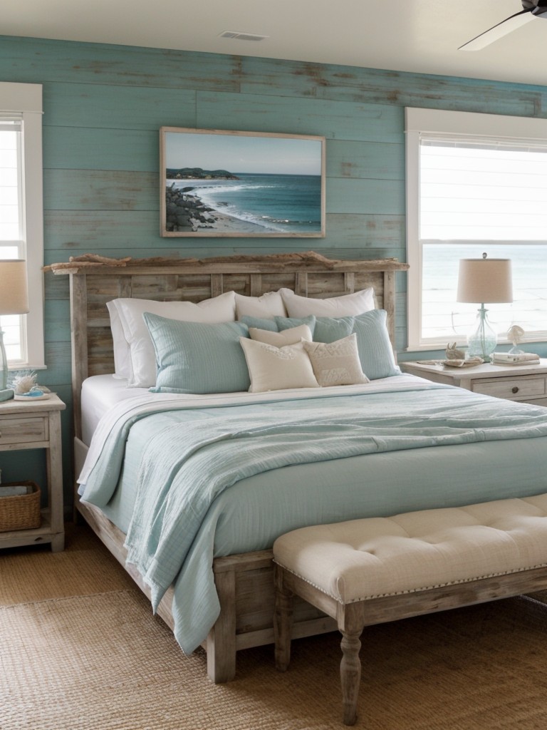 Coastal Chic: Transform Your Bedroom Into a Blissful Ocean Escape.