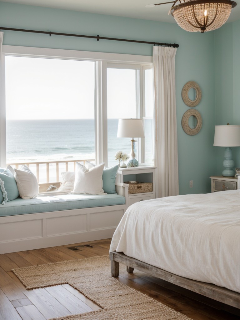 Coastal Bliss: Dazzle Your Bedroom with Ocean-Inspired Décor.