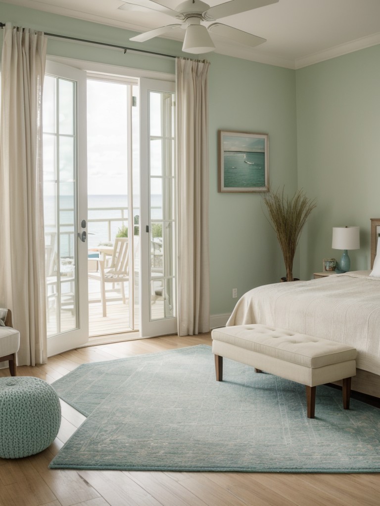 Coastal Apartment Bliss: Ocean-inspired Bedroom Decor Ideas!