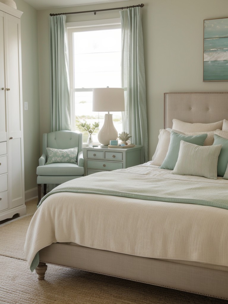 Coastal Chic: Create a Tranquil Apartment with Serene Beach-Inspired Decor.