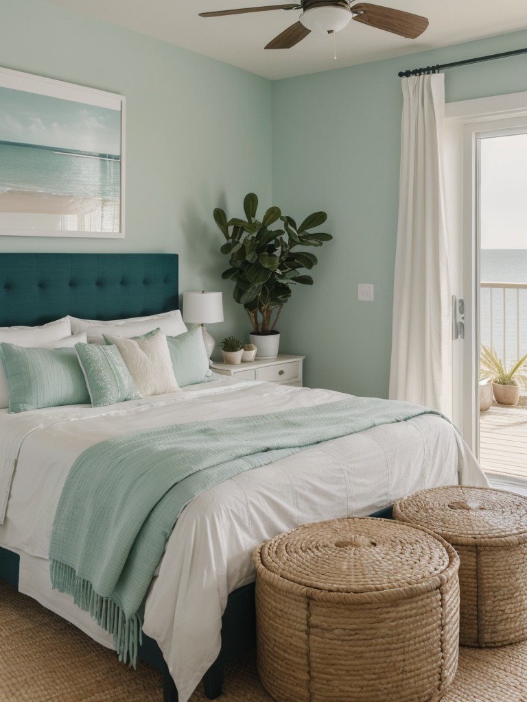 Coastal Vibes: Bring the Beach Home with Apartment Bedroom Decor!