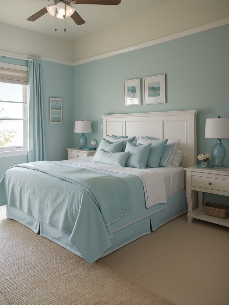 Coastal Retreat: Calm and Serene Bedroom Inspiration.