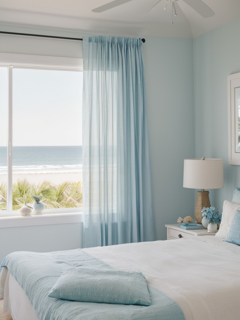 Beachy Bedroom Bliss: Create a Serene Coastal Getaway.