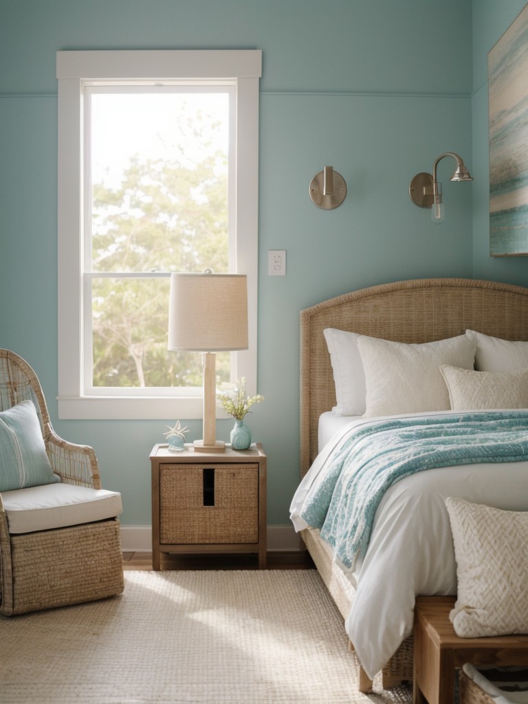 Beachy Bedroom Bliss: Light up Your Coastal Oasis!