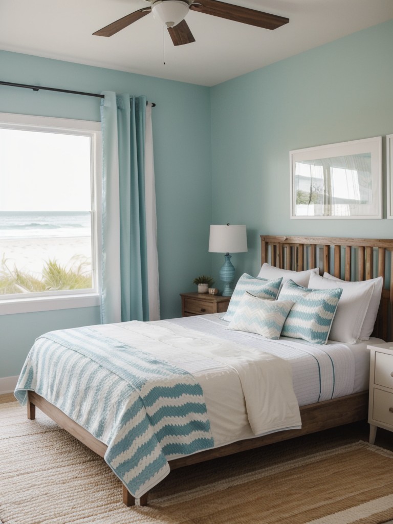 Beachy Vibes: Transform Your Bedroom Into a Coastal Retreat!