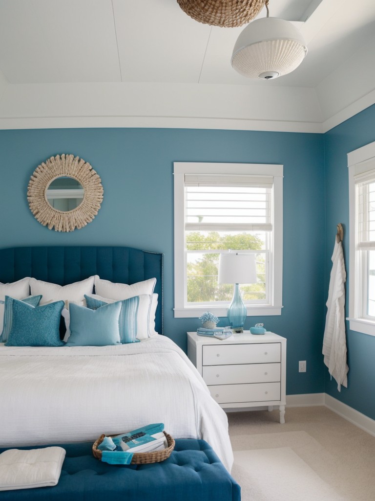 Coastal Bliss: Transform your Apartment with Ocean-Inspired Bedroom Design